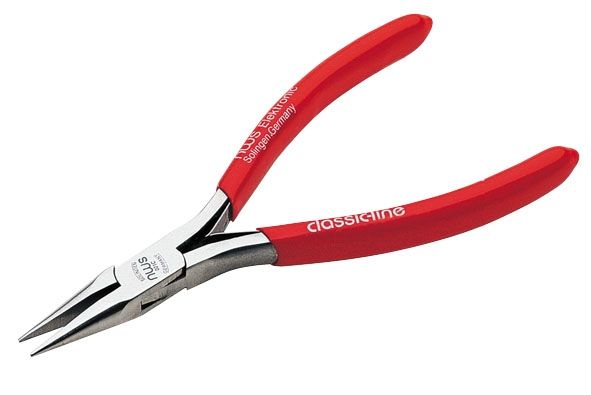 NWS Alicate electrónica semiredonda boca recta y curva - Ferrotecnia