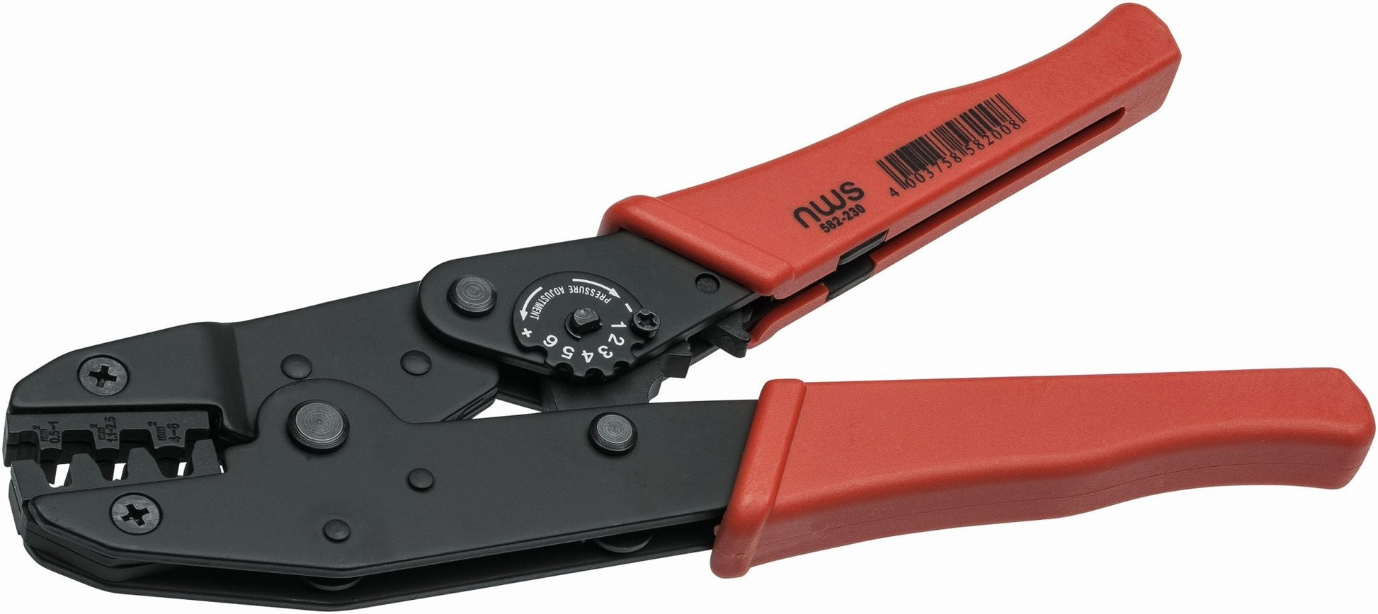 NWS Alicate prensa terminales acción carraca - Ferrotecnia