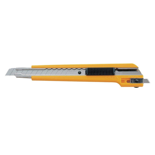 Olfa A-3 - Cutter with automatic lock, blade re-application system and 9 mm blade