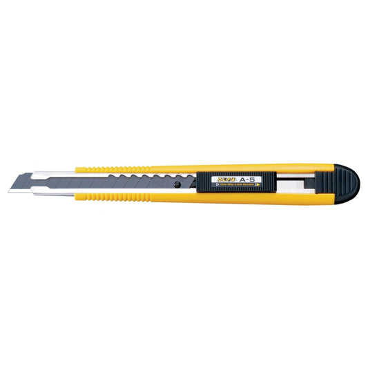 Olfa A-5 - Cutter with one-way auto-lock and 9 mm blade