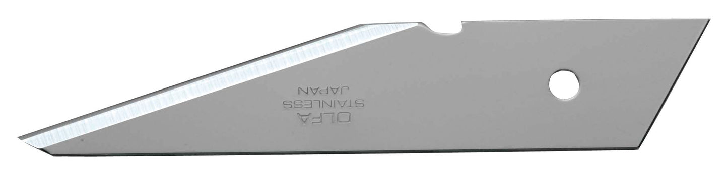 Olfa CKB - 2 - Pack de 2 cuchillas doble filo 105x20x1 mm plateadas - Ferrotecnia