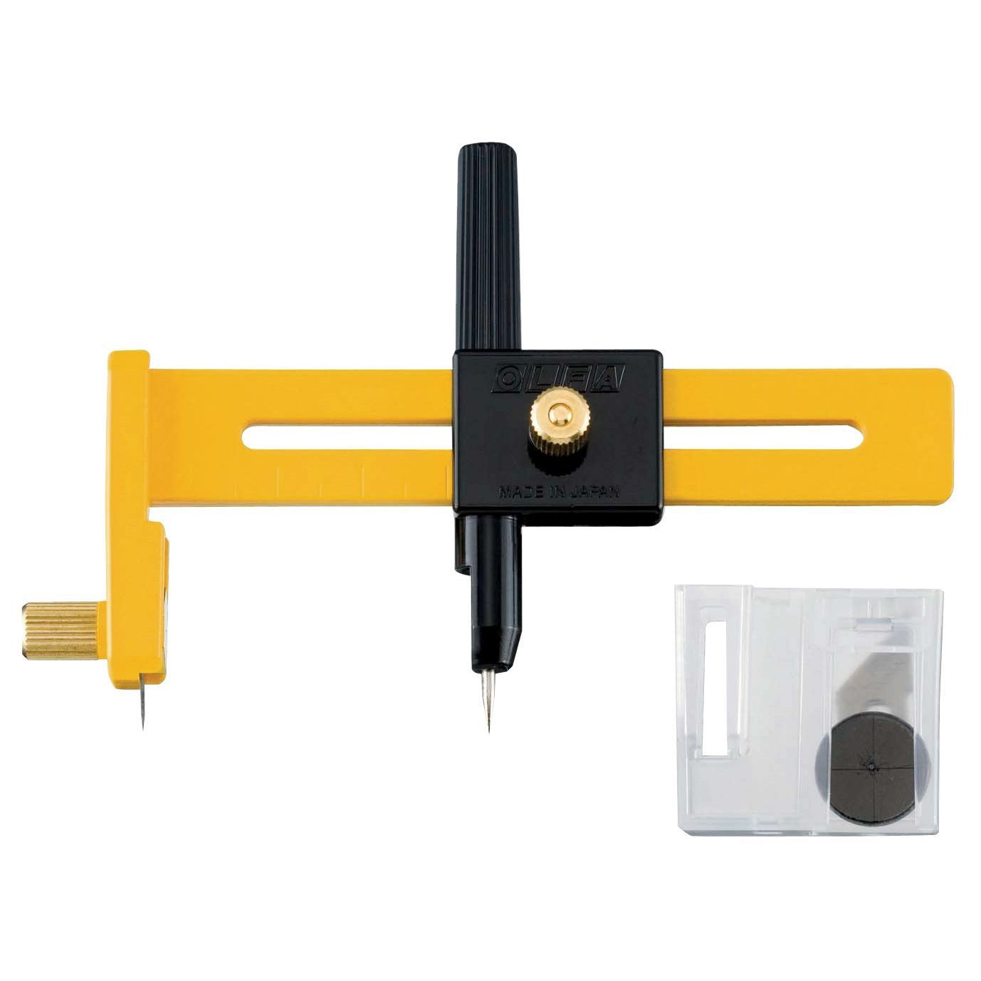 Olfa CMP-1 - Compass cutter, includes 5 blades in the handle