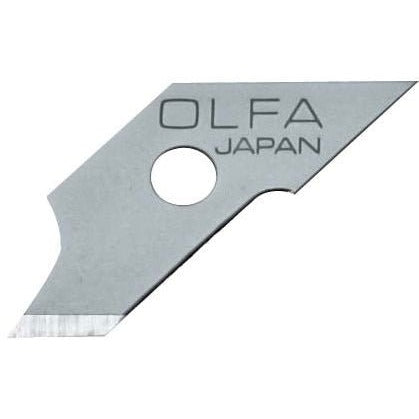 Olfa COB-1 - Pack of 15 compass cutter blades 5x24.5x0.5 mm silver