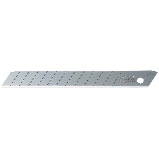 Olfa Cuchilla troceable de 9 mm de acero inoxidable - Ferrotecnia
