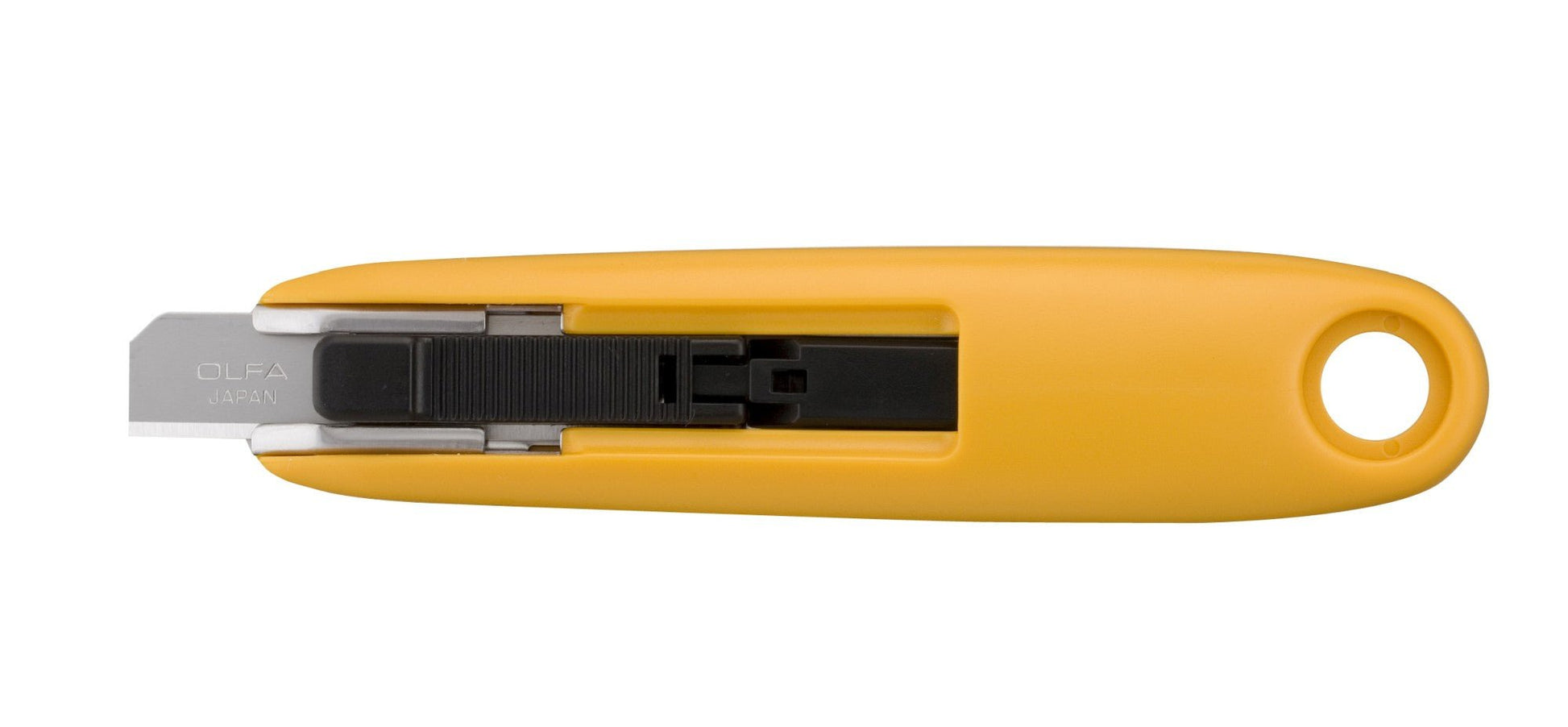 Olfa Cúter de seguridad compacto con retracción de cuchilla semi automática SK - 7 - Ferrotecnia