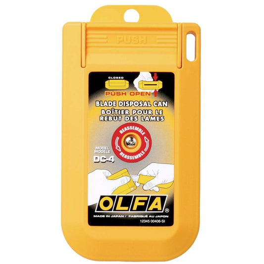 Olfa DC-4 - Used blade container with lid