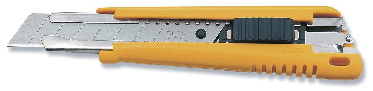 Olfa EXL - Cúter con bloqueo automático y cuchilla de 18 mm - Ferrotecnia