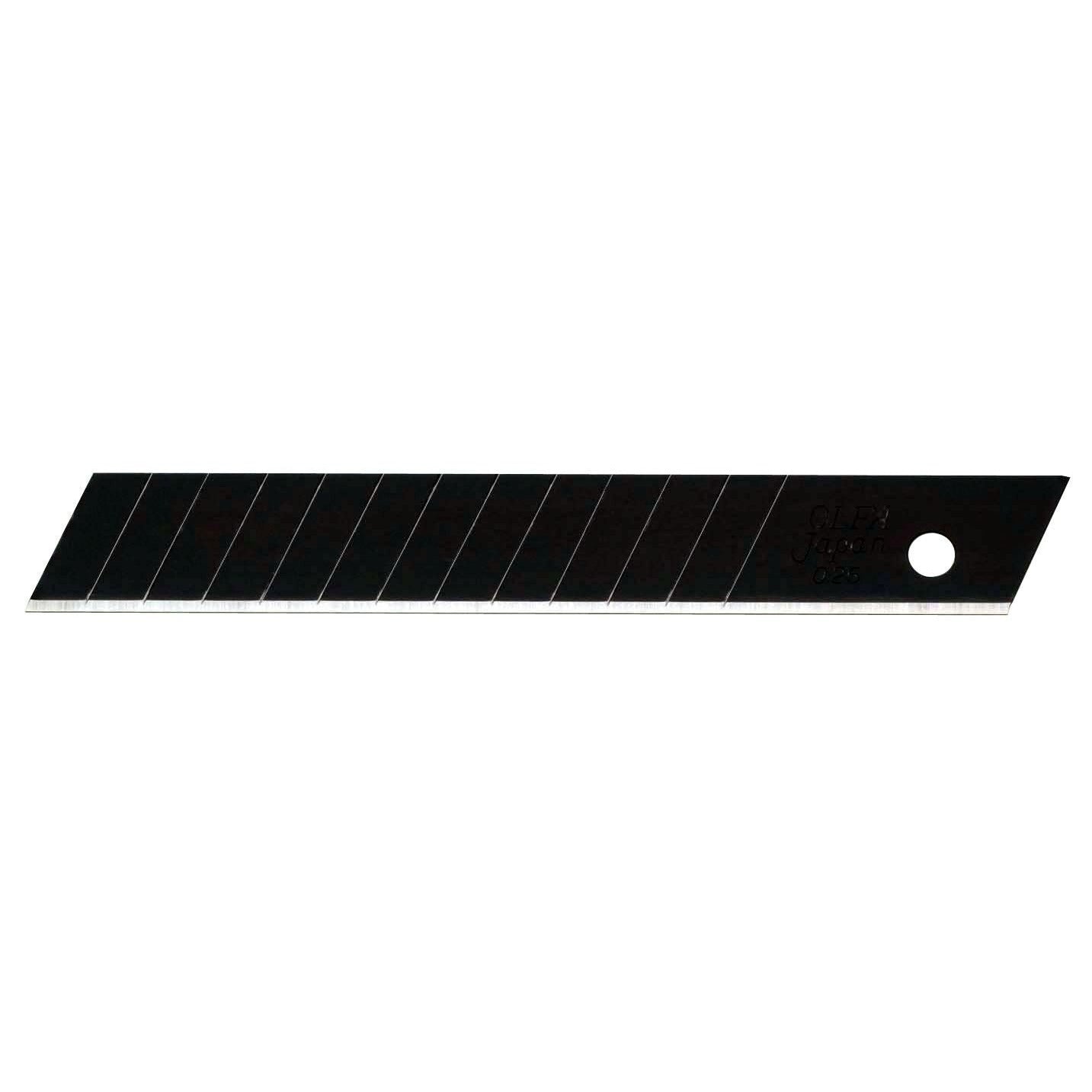 Olfa FWB-10 - Pack of 10 ultra-flexible black 12.5 mm chopping blades