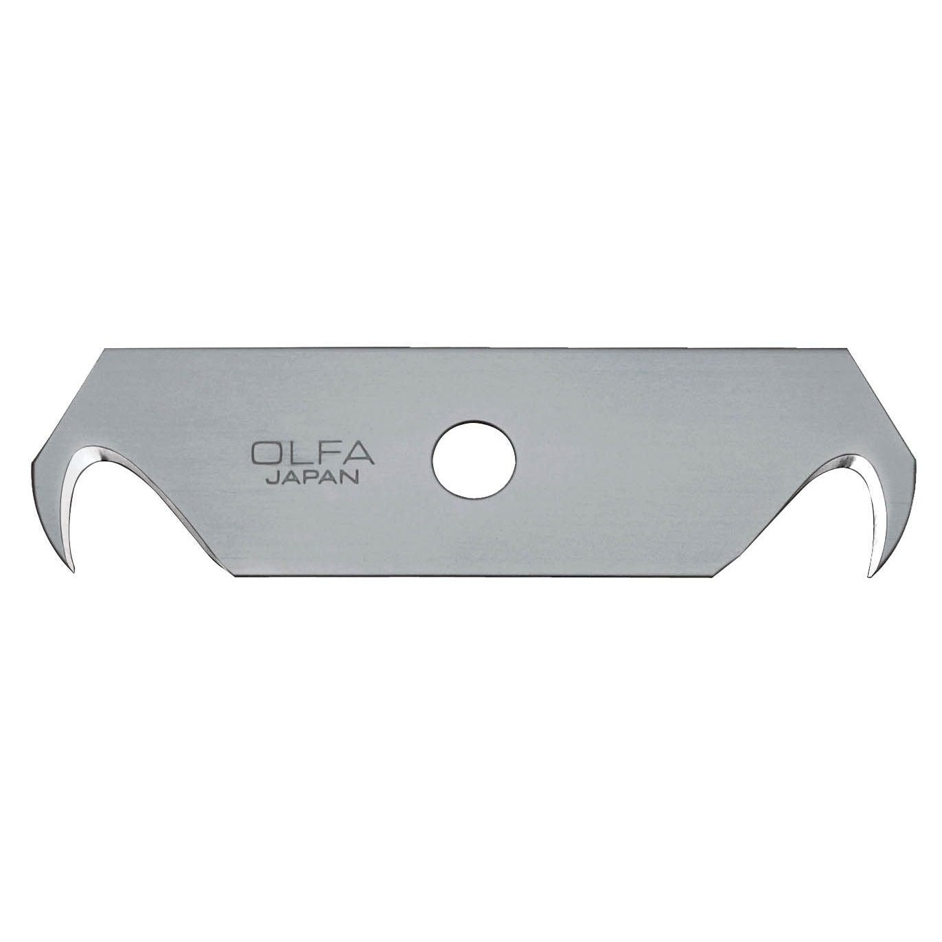 Olfa HOB-2 - Pack of 5 hook blades 64x17.5x0.4 mm silver