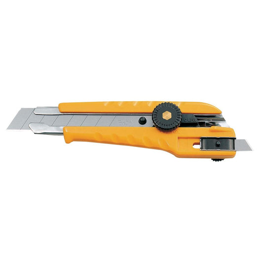 Olfa L-3 - Cutter with manual lock, blade re-application system and 18 mm blade