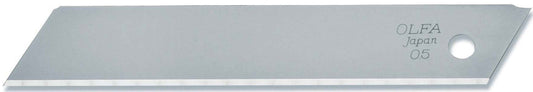 Olfa LB - SOL - 10 - Pack de 10 cuchillas sólida 18 mm plateadas - Ferrotecnia