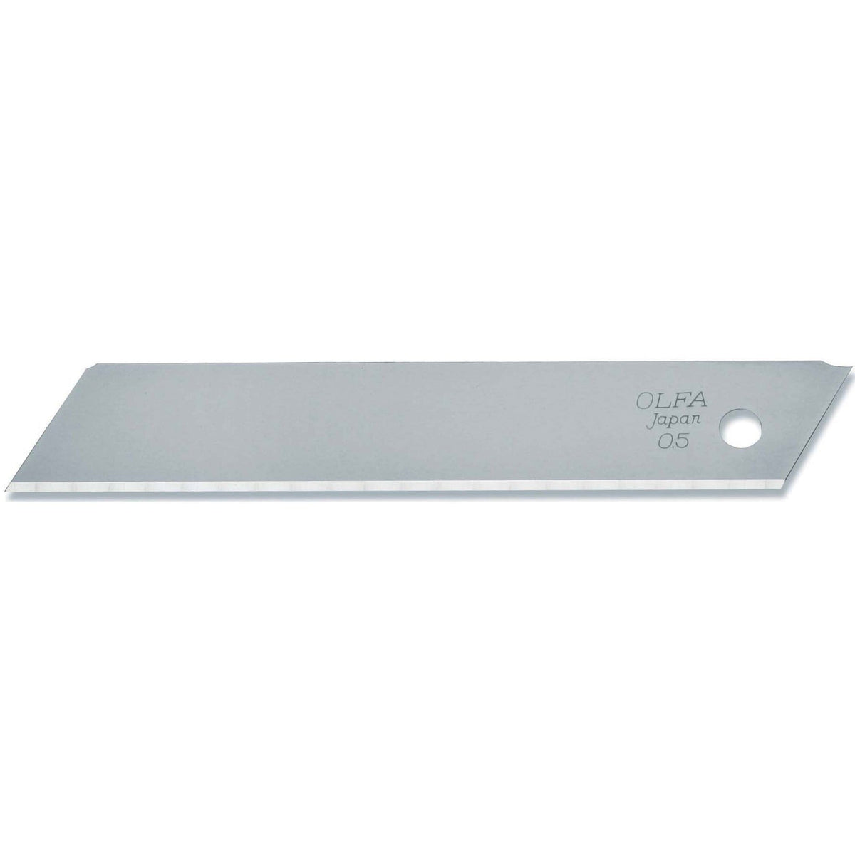 Olfa LB-SOL-10 - Pack de 10 cuchillas sólida 18 mm plateadas - Ferrotecnia