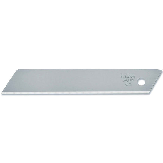 Olfa LB-SOL-10 - Pack de 10 cuchillas sólida 18 mm plateadas - Ferrotecnia