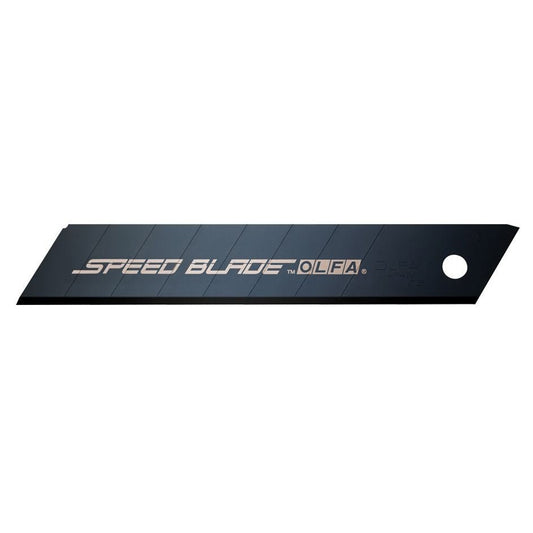 Olfa LFB-5B - Lot de 5 couteaux à découper Speed ​​Blade 18 mm noirs