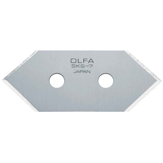 Olfa MCB-1 - Pack of 5 45° cutting blades 49x20x0.3 mm silver