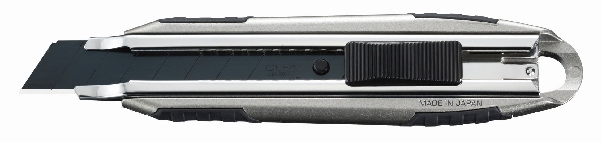 Olfa MXP - AL - Cúter de aluminio con bloqueo automático y cuchilla extra afilada de 18 mm - Ferrotecnia