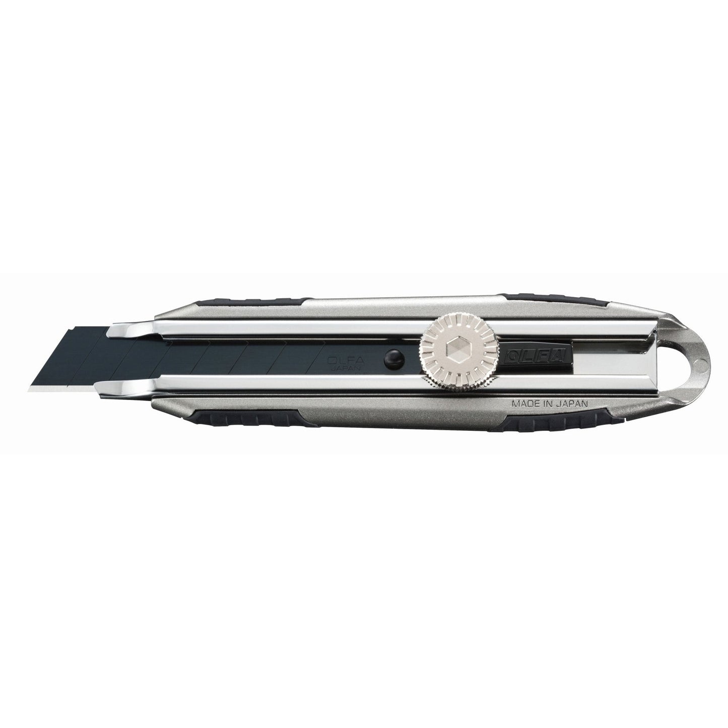 Olfa MXP-L - Aluminum cutter with manual lock and extra-sharp 18 mm blade