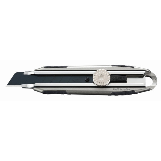 Olfa MXP-L - Aluminum cutter with manual lock and extra-sharp 18 mm blade