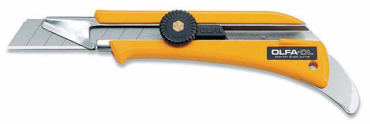 Olfa OL - Cúter con bloqueo manual especial para el corte de moquetas y cuchilla de 18mm - Ferrotecnia