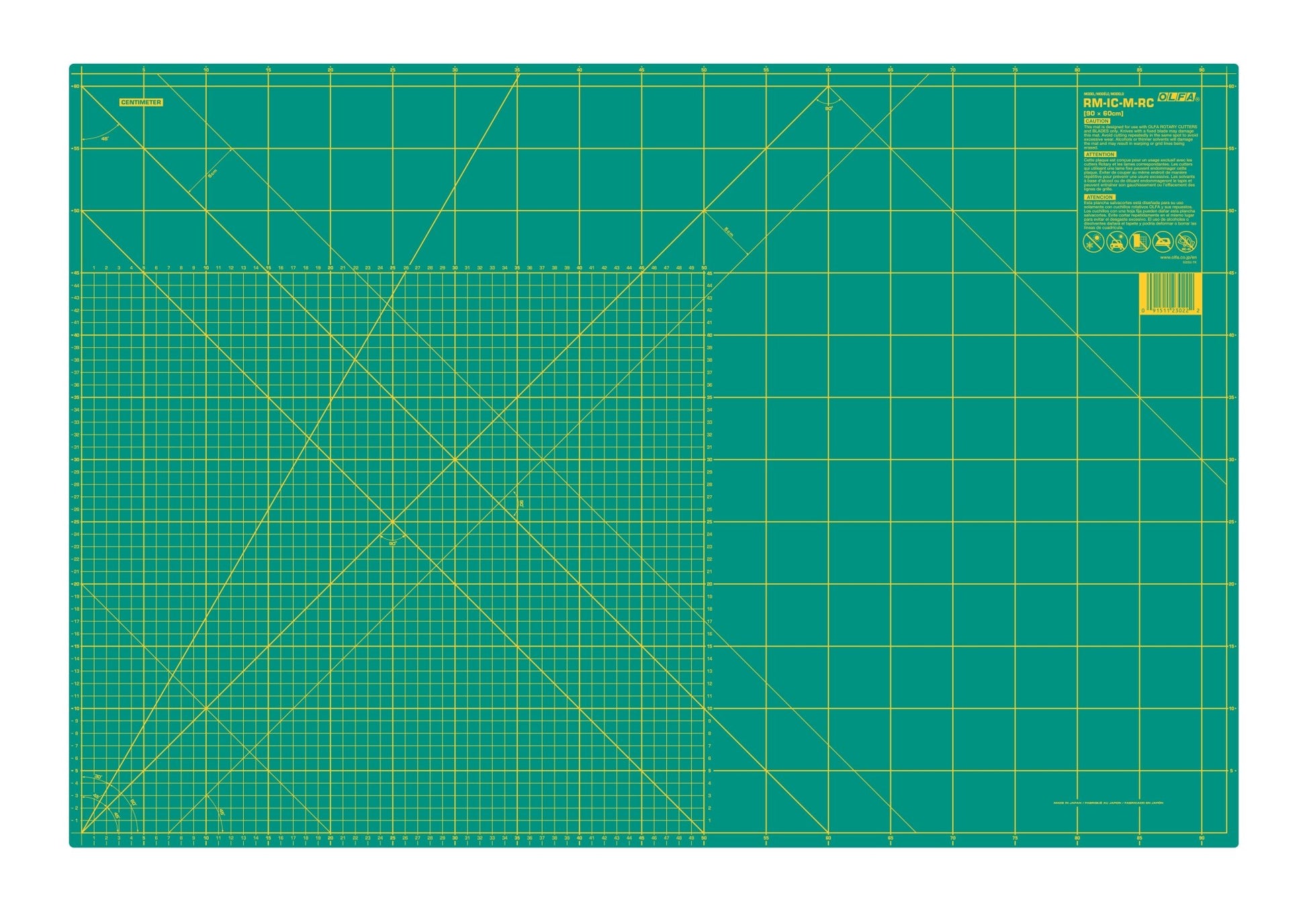 Olfa Planchas de corte de 1,5 mm de espesor especial para cuters rotativos libres de DEHP - Ferrotecnia