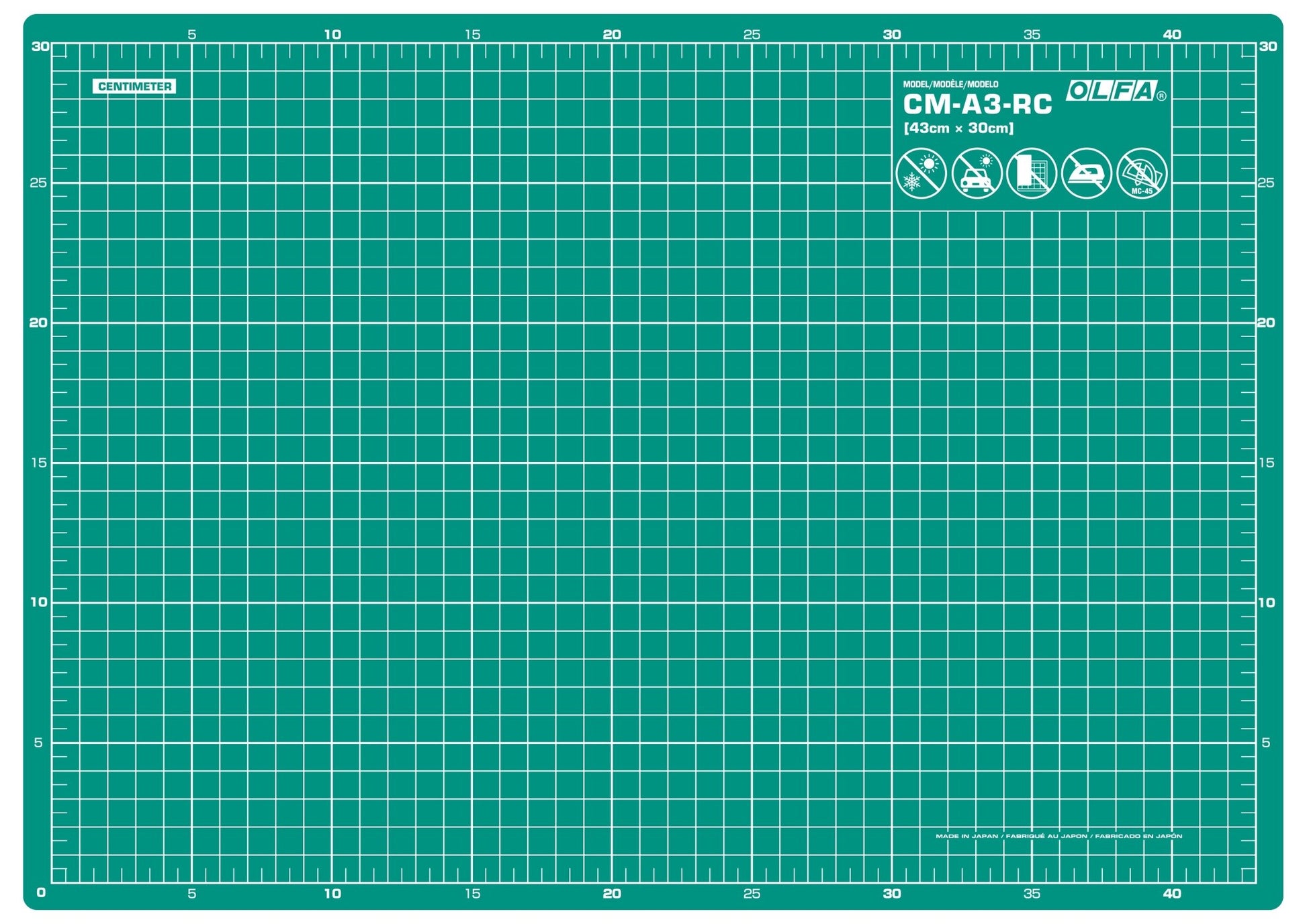 Olfa Planchas de corte de 2 mm de espesor libres de DEHP - Ferrotecnia
