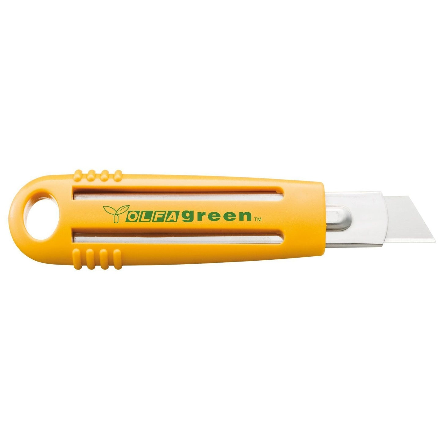 Olfa SK-4/green - Recycled plastic cutter with 17.5 mm trapezoidal blade