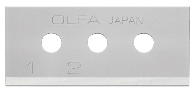 Olfa SKB - 10/10B - Pack de 10 cuchillas rectangular 40x17,8x0,4 mm plateadas - Ferrotecnia