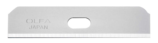 Olfa SKB - 7/10B - Pack de 10 cuchillas trapezoidales 50x12,5x0,4 mm plateadas - Ferrotecnia