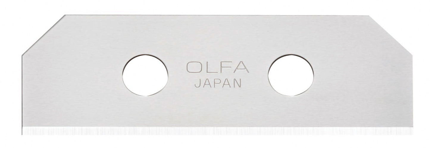 Olfa SKB - 8/10B - Pack de 10 cuchillas trapezoidales 54x18x0,4 mm plateadas - Ferrotecnia