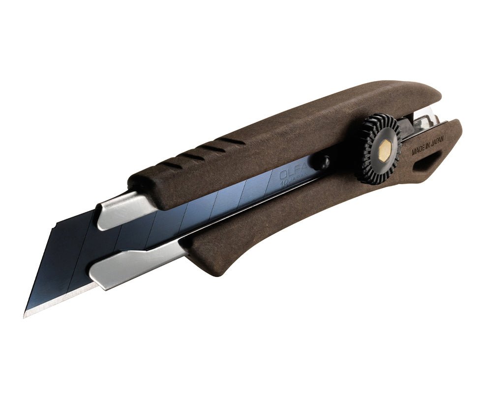 Olfa WD - L/BRN - Cúter con bloqueo manual Woody - Ferrotecnia