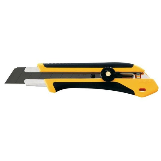 Olfa XH-1 - Cutter with non-slip handle, manual lock and 25 mm blade