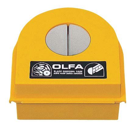 Olfa DC-2 - Contenedor para cuchillas usadas