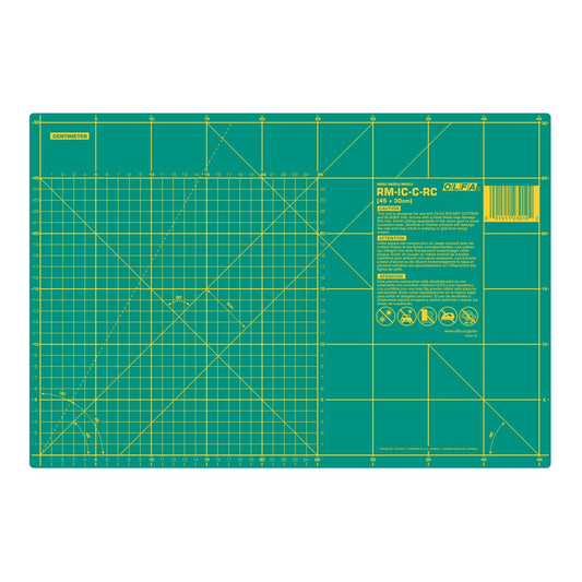 Olfa 1.5 mm thick cutting mats, specially designed for rotary cutters, DEHP-free