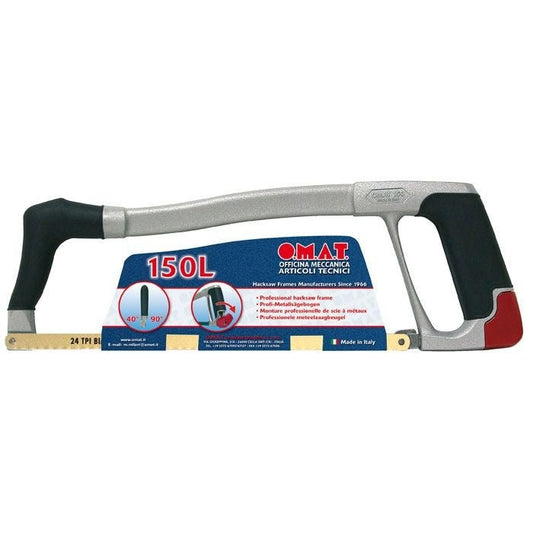 OMAT 0150 - Arco de sierra ergonómico con hoja de 300 mm