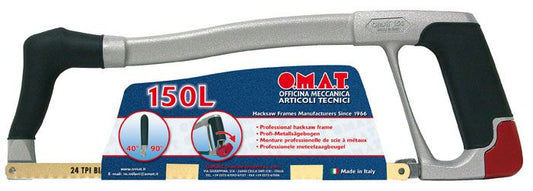 OMAT 0150 - Arco de sierra ergonómico con hoja de 300 mm