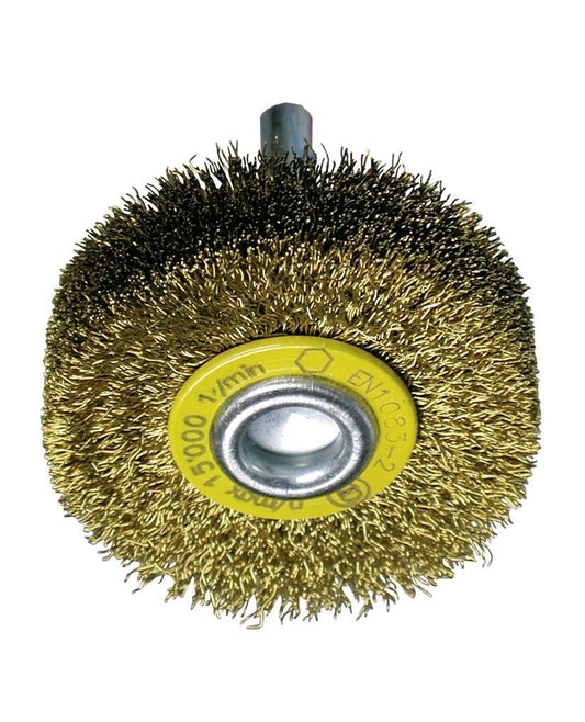 Osborn Cepillos circulares alambre ondulado - Vástago 6mm (Amoladora recta altas revoluciones) - Ferrotecnia
