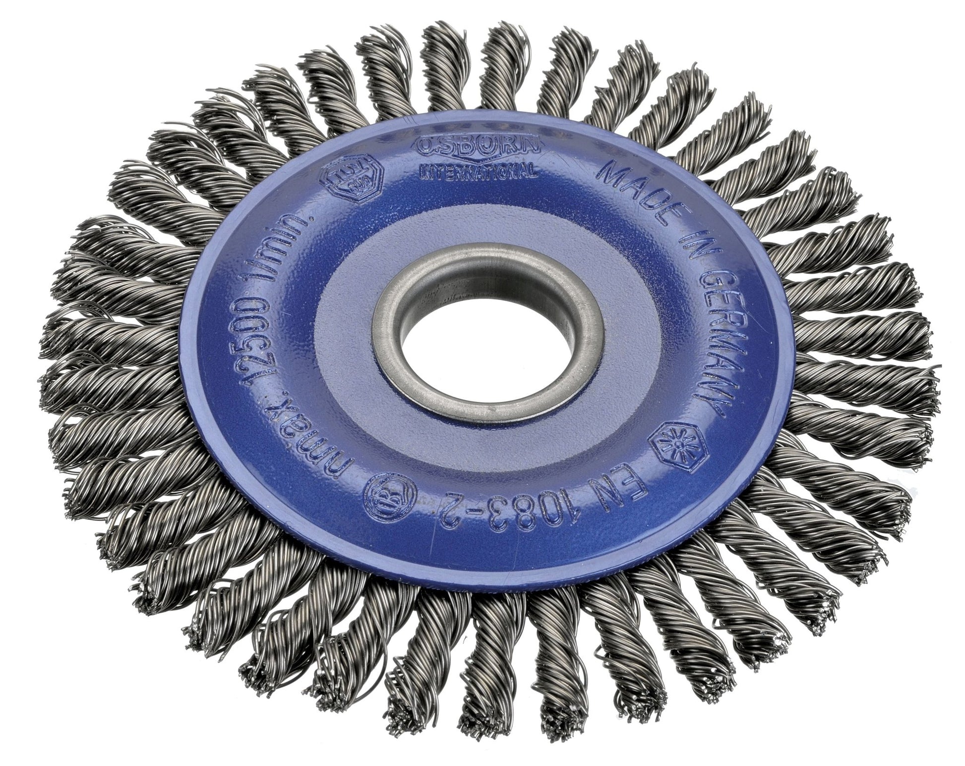 Osborn Cepillos circulares alambre trenzado especial soldadura - Agujero 22,2mm - Ferrotecnia