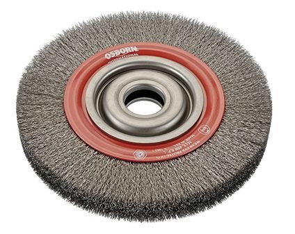 Osborn - Cepillos circulares de alambre ondulado con agujero multieje - Ferrotecnia