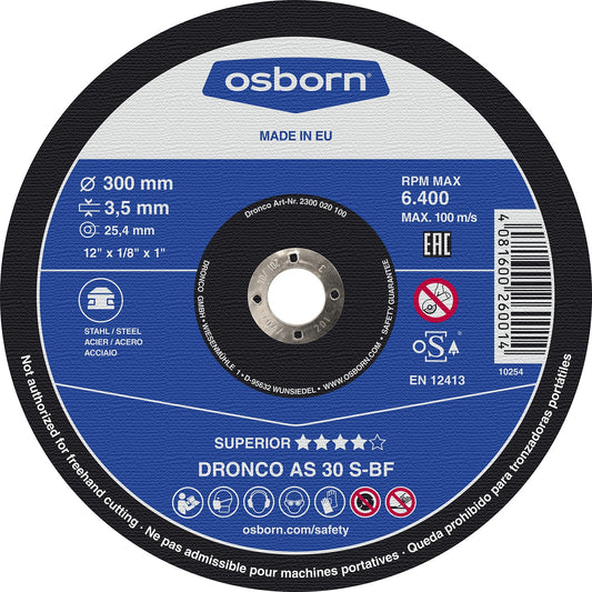 Dronco AS30S-350ST/32 - Disco de corte metal AS 30 S Special-metal 350 x 3,5 mm (Lote de 10 uds)