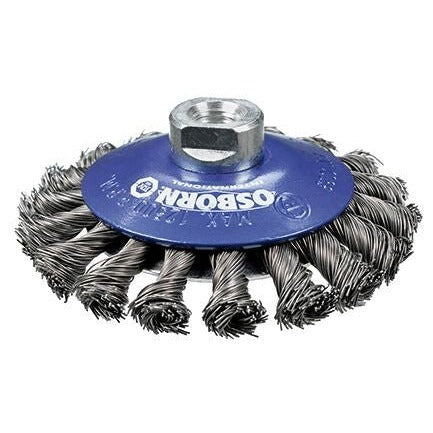 Osborn Twisted Conical Brushes - M14 Nut