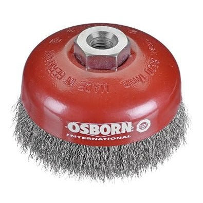 Osborn Tazas alambre ondulado - Tuerca M14 (Para amoladora angular 150-180-230)