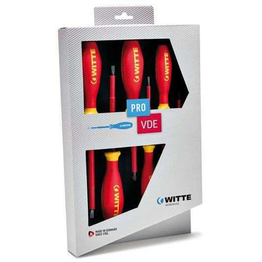 Witte PRO VDE Insulated Screwdriver Sets