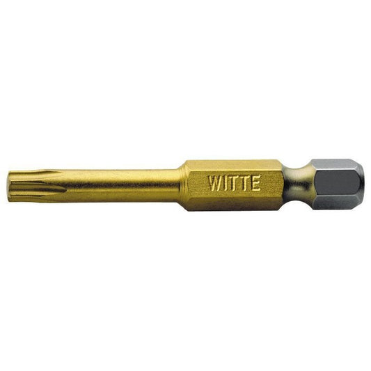 Witte Torx Tip STANDARD TIN guide 1/4" long