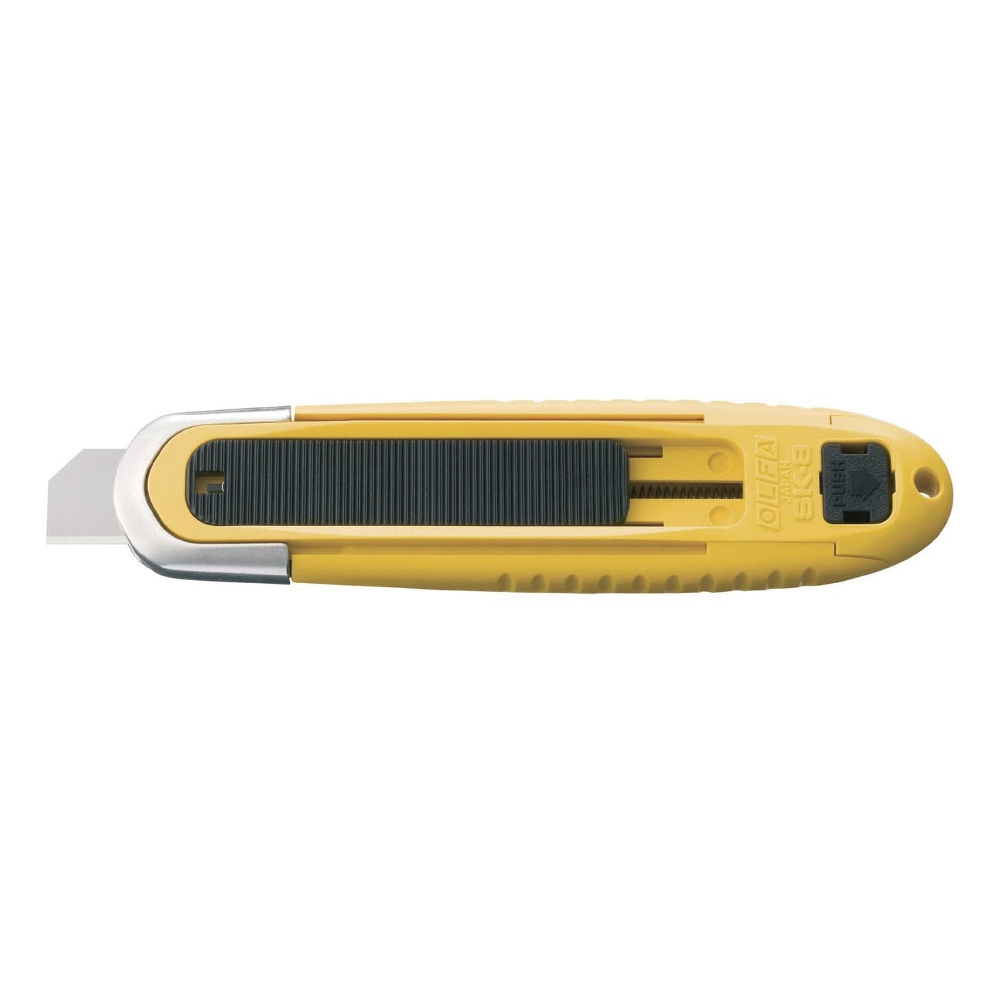 Olfa Safety Cutter Comfort Grip Handle with Fully Automatic Blade Retraction SK-8