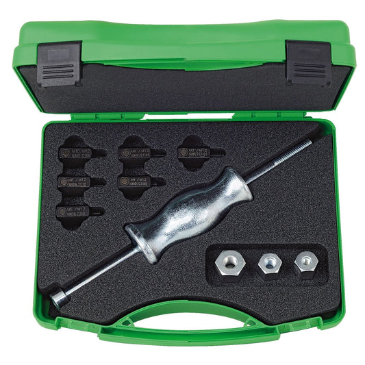 Kukko Slide Hammer Set for Extracting Threaded Parts, KS-22 Series