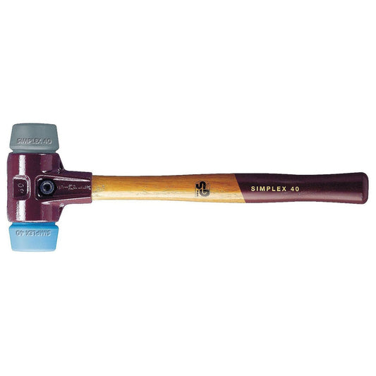 Halder Maza de TPE azul + gris Simplex