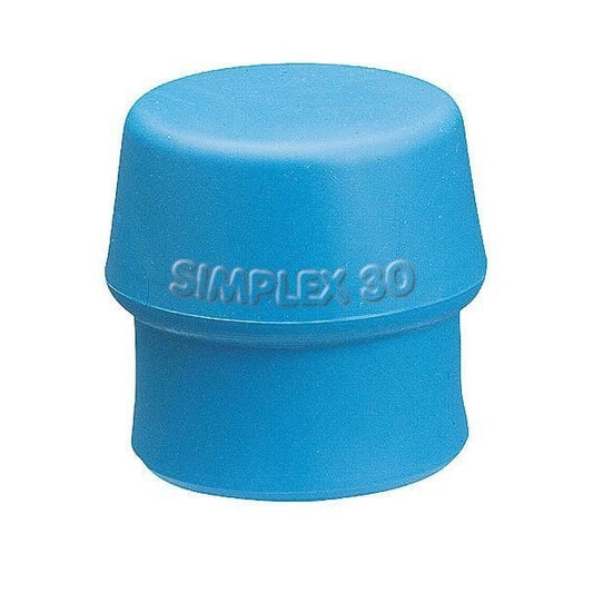Halder Bocas de TPE azul para mazas Simplex