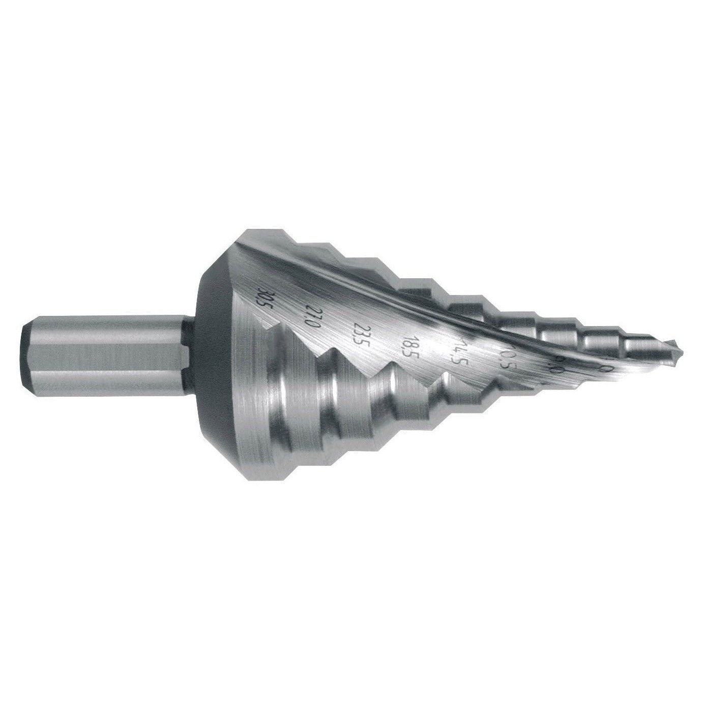 Ruko HSS Step Drill Bit Metric. Pre-tapping Holes DIN/EN 60423