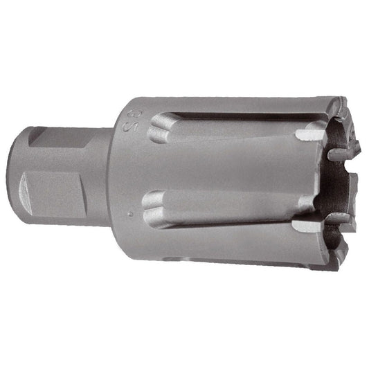 Ruko Hollow Drill Bit with Carbide Teeth and Weldon Shank for Railway Tracks