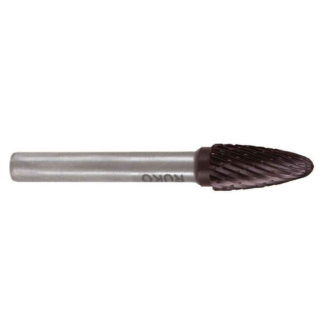 Ruko TiCN carbide end mills, form F - RBF, full arc